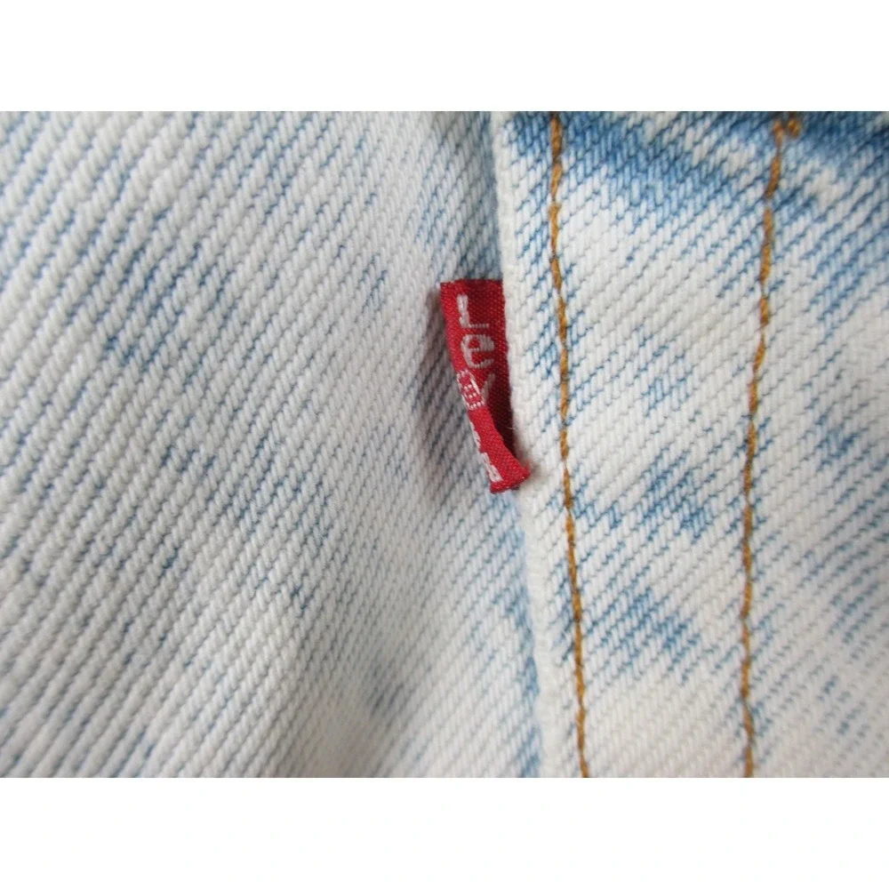 VINTAGE Levi's 501 Pants Mens 38 Blue Denim Jeans Straight Buttonfly‎ Stonewash*